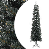 Vidaxl Kunstkerstboom mit Standardschmal 180 cm PVC Green