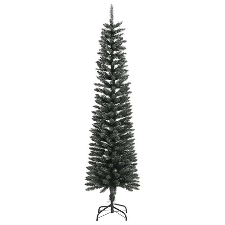 Vidaxl Kunstkerstboom mit Standardschmal 180 cm PVC Green
