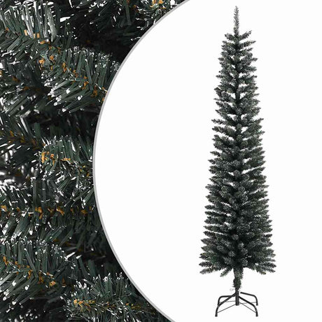 Künstlicher Weihnachtsbaum von Vidaxx mit Standard schmalem 210 cm PVC grün