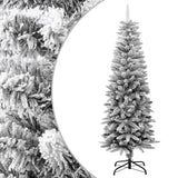 Vidaxl Kunstkerstboom mit Schneeschmale 150 cm PVC und PE