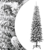 Vidaxl Kunstkerstboom mit Schneeschmaler 210 cm PVC und PE