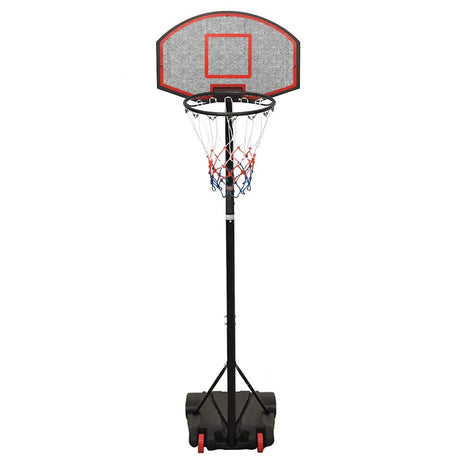 Vidaxl Basketball Standard 216-250 cm Polyethylenschwarz