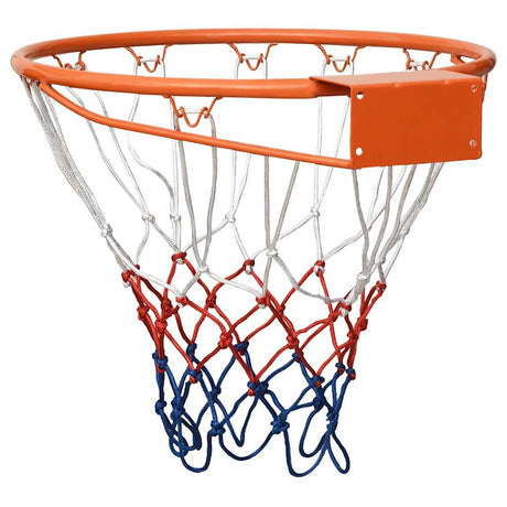 Vidaxl -Basketballring 39 cm Stahlorange
