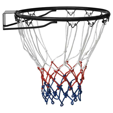 Vidaxl -Basketballring 39 cm Stahl schwarz