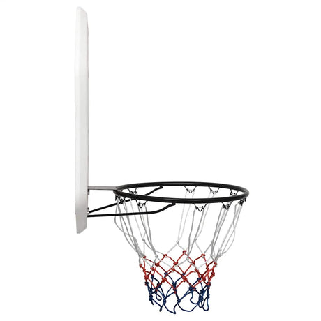 Vidaxl Basketball Board 109x71x3 cm Polyethylenweiß