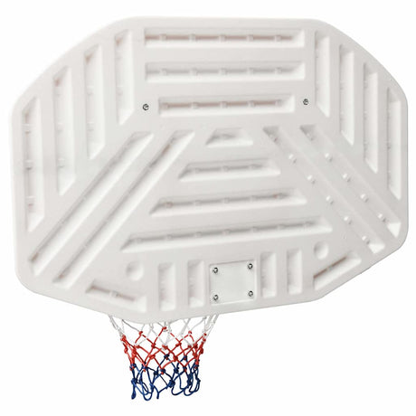 Vidaxl Basketball Board 109x71x3 cm Polyethylenweiß