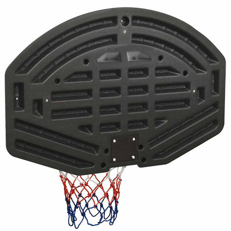 VIDAXL -Basketballbrett 90x60x2 cm Polyethylenschwarz