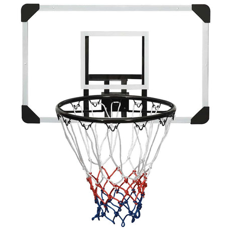 VIDAXL -Basketballbrett 71x45x2,5 cm Polycarbonat transparent