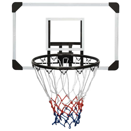 VIDAXL -Basketballbrett 71x45x2,5 cm Polycarbonat transparent