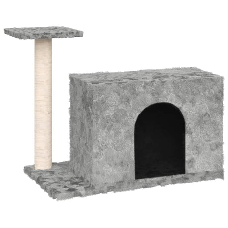 Vidaxl -Katzenmöbel mit Sisalkratzen 51 cm hellgrau