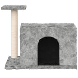 Vidaxl -Katzenmöbel mit Sisalkratzen 51 cm hellgrau