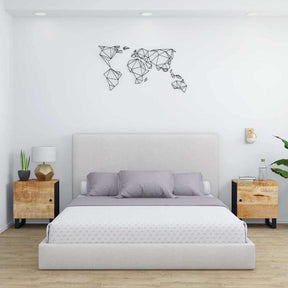 Vidaxl nachtkastjes 2 st 40x33x46 cm massief mangohout