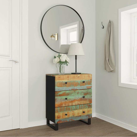 Vidaxl dressoir 60x33x75 cm massief gerecycled hout
