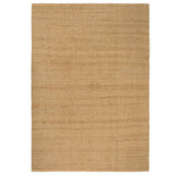 Vidaxl Teppich rechteckig 160x230 cm Jute Natural