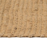 Vidaxl Teppich rechteckig 160x230 cm Jute Natural