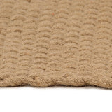 VIDAXL Rechteckige rechteckige 180x250 cm Jute Natural