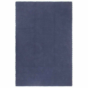VIDAXL Rechteckige 120x180 cm Baumwollmarineblau