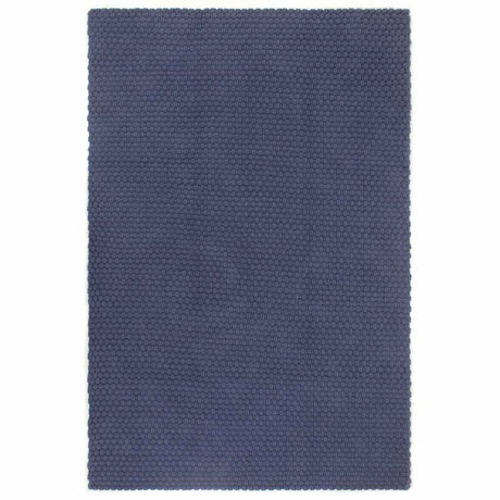 VIDAXL Rechteckige 180x250 cm Baumwollmarineblau