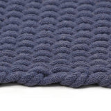 VIDAXL Rechteckige 200x300 cm Baumwollmarineblau
