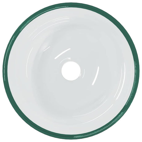 VIDAXL WASHBAIN 30X12 CM TEILTER GEHANDE