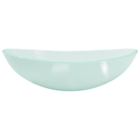 VIDAXL WASHBAIN 54.5X35X15,5 cm Härtetes Glas matt