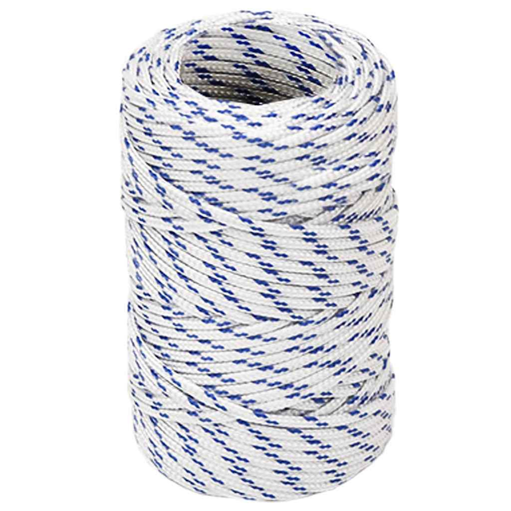 Vidaxl Bootsseil 2 mm 25 m Polypropylen weiß