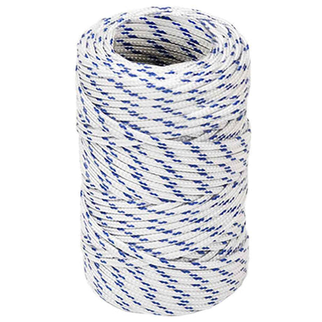 Vidaxl Bootsseil 2 mm 25 m Polypropylen weiß