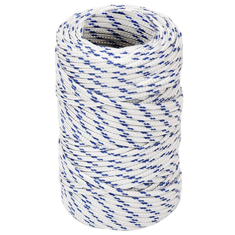 VIDAXL -Kofferchen -Seil 2 mm 500 m Polypropylenweiß