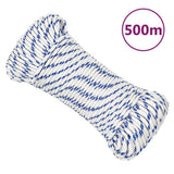VIDAXL -Kofferraum 3 mm 500 m Polypropylenweiß