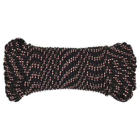 VIDAXL -Kofferchen 3 mm 100 m Polypropylenschwarz