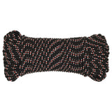 VIDAXL -Sturzseil 3 mm 250 m Polypropylenschwarz