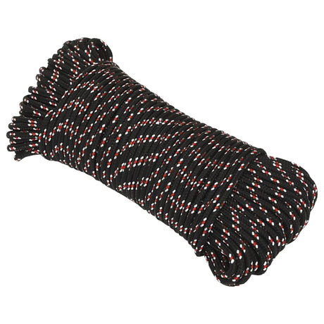 VIDAXL -Kofferchen -Seil 5 mm 500 m Polypropylenschwarz