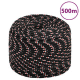 VIDAXL -Kofferchen -Seil 10 mm 500 m Polypropylenschwarz