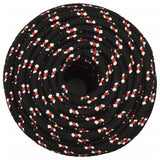 VIDAXL -Kofferchen -Seil 12 mm 100 m Polypropylenschwarz