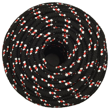 VIDAXL -Kofferchen Seil 18 mm 100 m Polypropylenschwarz