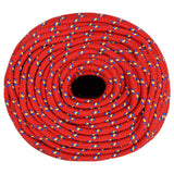Vidaxl Bootsseil 10 mm 100 m Polypropylen rot