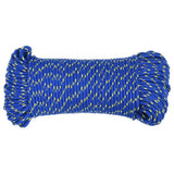 Vidaxl Bootsseil 5 mm 50 m Polypropylen blau
