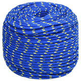 Vidaxxl Bootsseil 10 mm 25 m Polypropylen blau