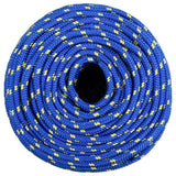 Vidaxxl Bootsseil 10 mm 25 m Polypropylen blau