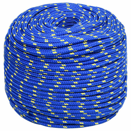 Vidaxl -Bootseil 10 mm 100 m Polypropylenblau