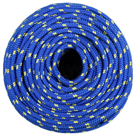 Vidaxl -Bootseil 10 mm 100 m Polypropylenblau