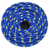 Vidaxl Bootsseil 12 mm 25 m Polypropylen blau