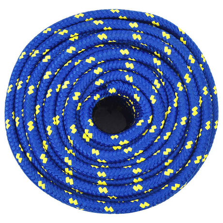 Vidaxl -Bootseil 12 mm 100 m Polypropenblau