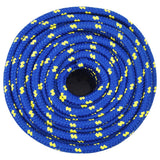Vidaxl Bootsseil 14 mm 25 m Polypropylen blau