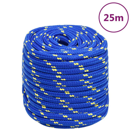 Vidaxl Bootsseil 16 mm 25 m Polypropylen blau