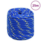 Vidaxl Bootsseil 18 mm 25 m Polypropylen blau