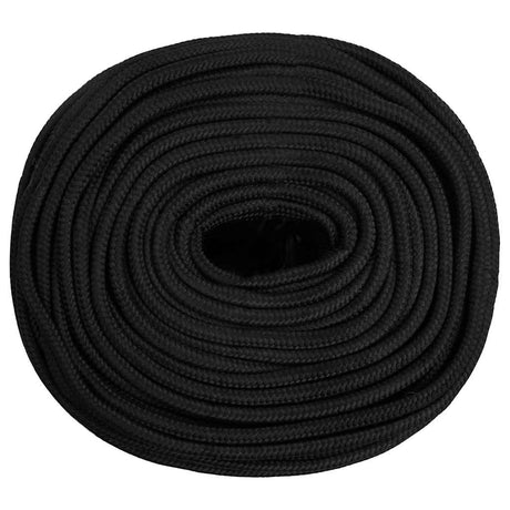Vidaxl Bootsseil 8 mm 25 m Polypropylen schwarz
