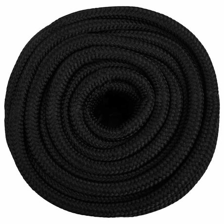 Vidaxl Bootsseil 16 mm 50 m Polypropylen schwarz