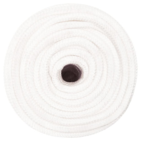 Vidaxl Bootsseil 14 mm 50 m Polypropylen massiv weiß