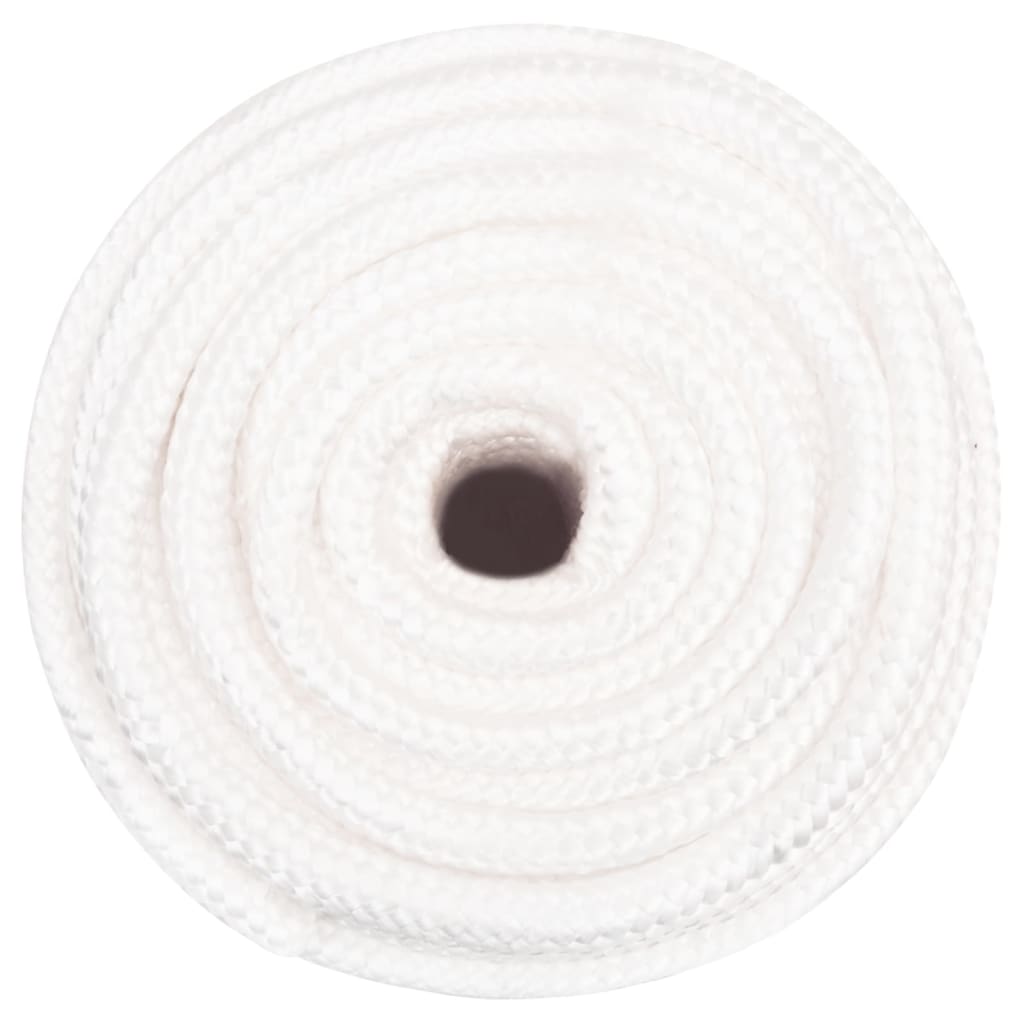 Vidaxl -Bootseil 16 mm 250 m Polypropylen Voll weiß
